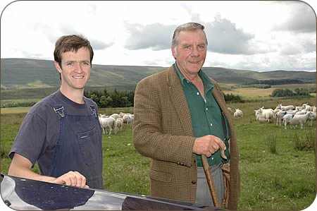 Jeff Bell and his grandson Simon.